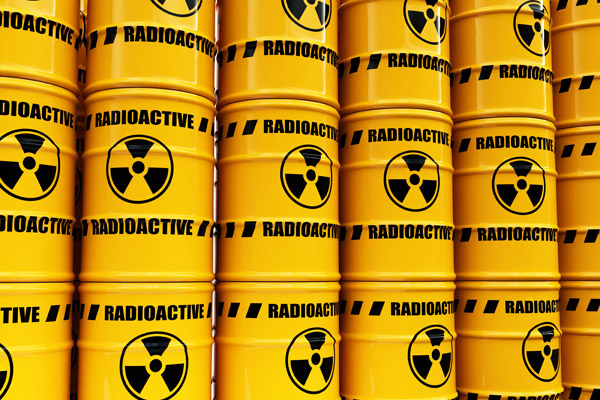 radioactive waste