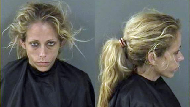 Amber Warner is accused of abandoning her 2-year-old son in the parking lot of the Kountry Kitchen in Vero Beach.
