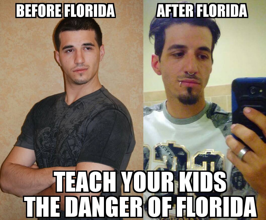 Teach your kids the danger of Florida