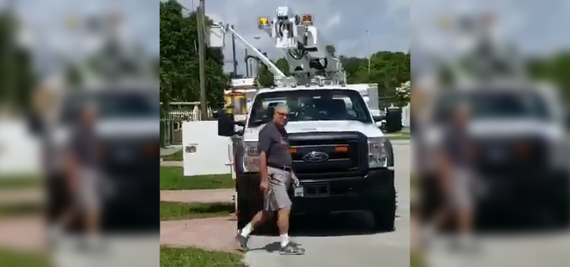 Hialeah Man shoots out AT&T truck tires