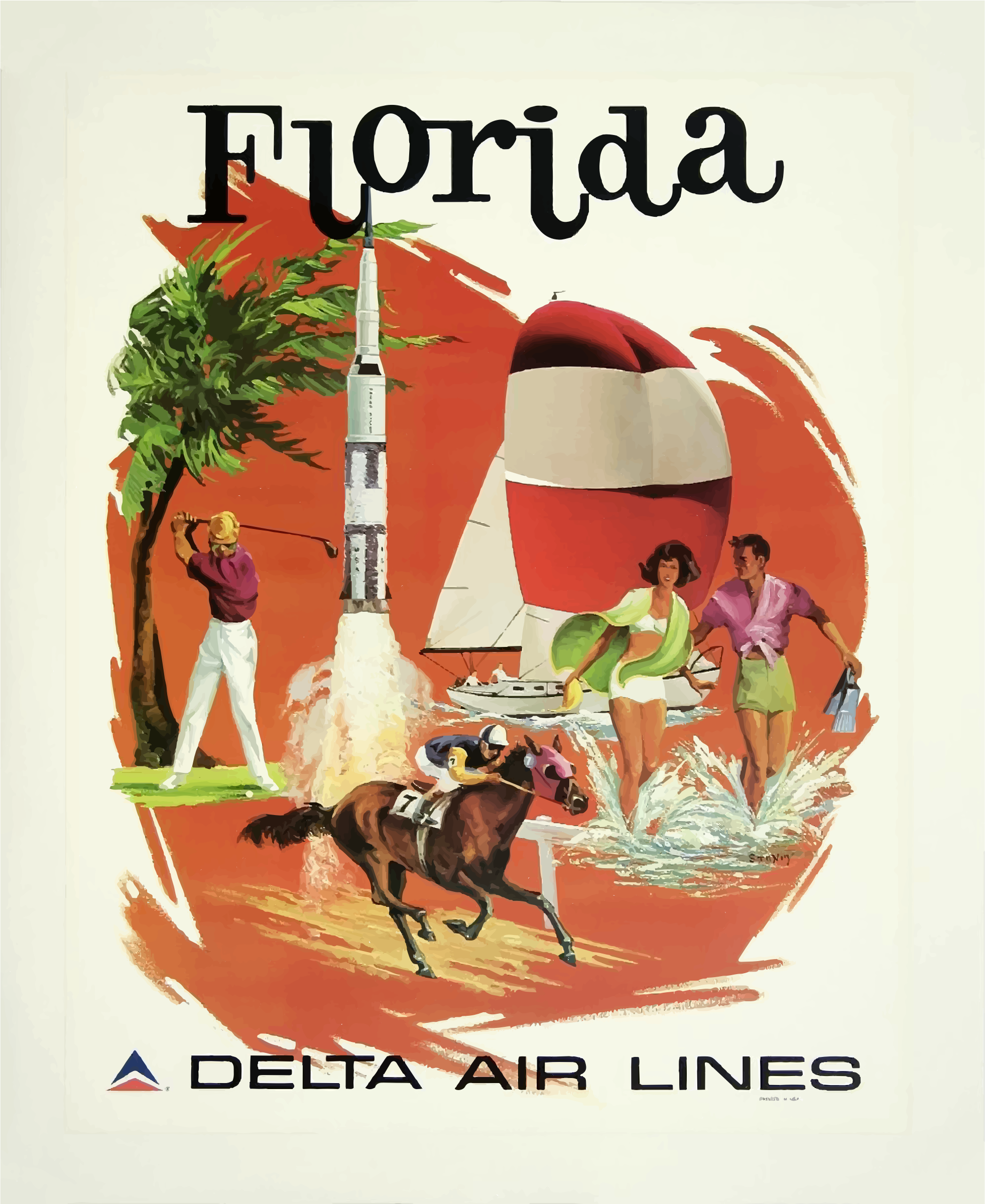 Vintage-Travel-Poster-Florida